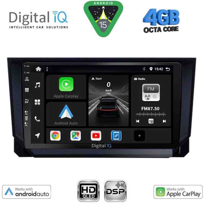 DIGITAL IQ BXF 6573_CPAA (9inc) MULTIMEDIA TABLET for SEAT ARONA - IBIZA mod. 2018-2026