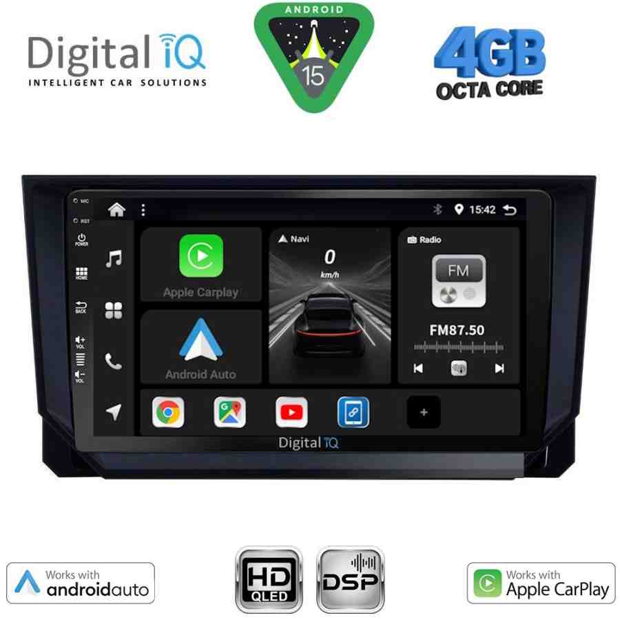 DIGITAL IQ BXF 6573_CPAA (9inc) MULTIMEDIA TABLET for SEAT ARONA - IBIZA mod. 2018-2026