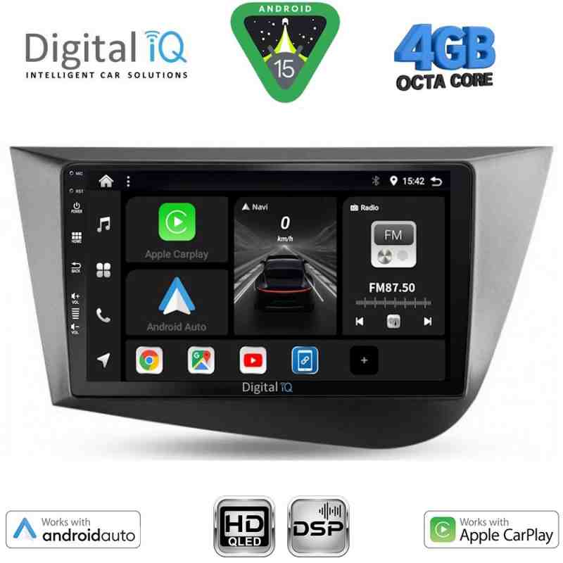 DIGITAL IQ BXF 6574_CPAA (9inc) MULTIMEDIA TABLET for SEAT LEON mod. 2005-2012