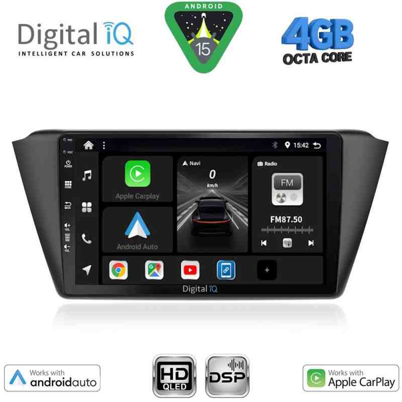 DIGITAL IQ BXF 16582_CPAA (9inc) MULTIMEDIA TABLET for SKODA FABIA mod. 2015-2022