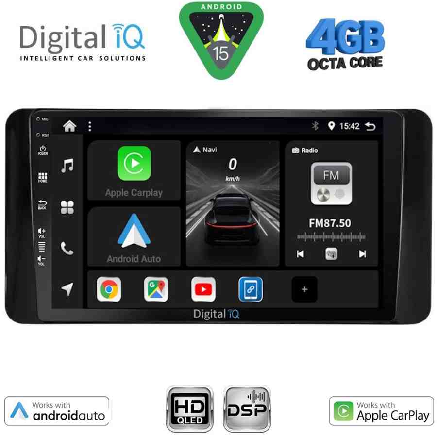 DIGITAL IQ BXF 6778_CPAA (10inc) MULTIMEDIA TABLET for TOYOTA LAND CRUISER LC300 mod. 2023-2026