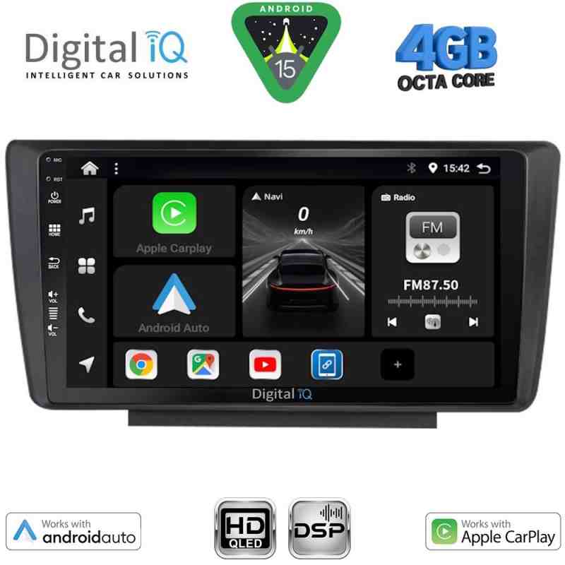 DIGITAL IQ BXF 6594_CPAA (9inc) MULTIMEDIA TABLET for SKODA OCTAVIA 5 mod. 2005-2012