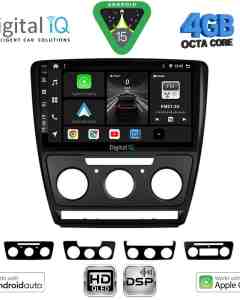 DIGITAL IQ BXF 16595BL_CPAA (10inc) MULTIMEDIA TABLET for SKODA OCTAVIA 5 mod. 2005-2012 (BLACK)