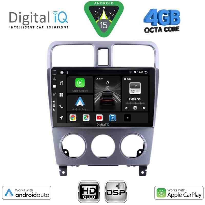 DIGITAL IQ BXF 6661_CPAA (9inc) MULTIMEDIA TABLET for SUBARU FORESTER  mod. 2002-2008