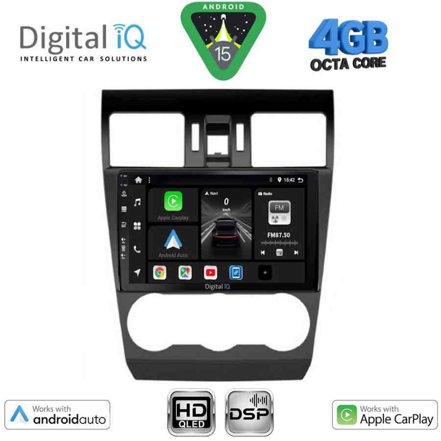 DIGITAL IQ BXF 6663_CPAA (9inc) MULTIMEDIA TABLET for SUBARU FORESTER - IMPREZA - XV mod. 2013-2019