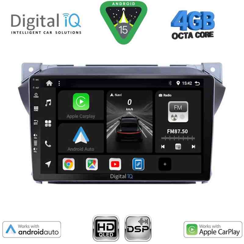 DIGITAL IQ BXF 6670_CPAA (9inc) MULTIMEDIA TABLET for SUZUKI ALTO - NISSAN PIXO 2009-2014