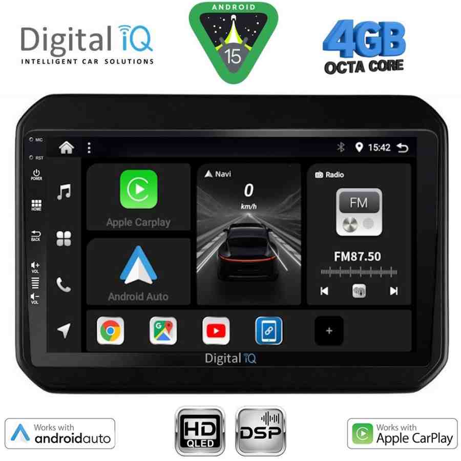DIGITAL IQ BXF 6676_CPAA (9inc) MULTIMEDIA TABLET for SUZUKI IGNIS mod. 2016-2026
