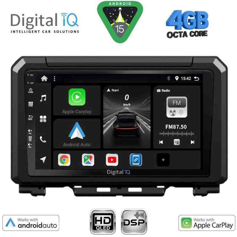 DIGITAL IQ BXF 6679_CPAA (9inc) MULTIMEDIA TABLET for SUZUKI JIMNY mod. 2017-2026