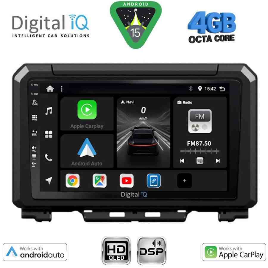 DIGITAL IQ BXF 6679_CPAA (9inc) MULTIMEDIA TABLET for SUZUKI JIMNY mod. 2017-2026