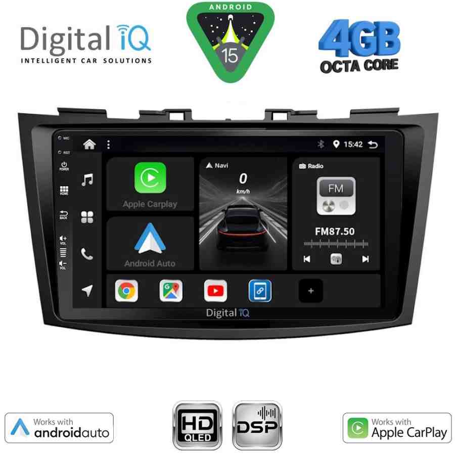 DIGITAL IQ BXF 6685_CPAA (9inc) MULTIMEDIA TABLET for SUZUKI SWIFT mod. 2011-2016