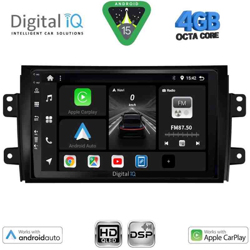 DIGITAL IQ BXF 6688_CPAA (9inc) MULTIMEDIA TABLET for FIAT SEDICI – SUZUKI SX4 mod. 2005-2013