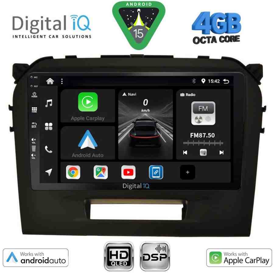 DIGITAL IQ BXF 6697_CPAA (9inc) MULTIMEDIA TABLET for SUZUKI VITARA mod. 2016-2025