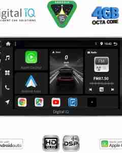 DIGITAL IQ BXF 6704SL_CPAA (9inc) MULTIMEDIA TABLET for TOYOTA AVENSIS (T25) mod. 2003-2009 (SILVER)