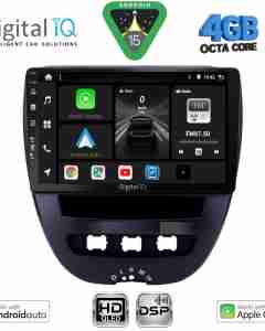 DIGITAL IQ BXF 6707_CPAA (10inc) MULTIMEDIA TABLET for CITROEN C1-PEUGEOT 107-TOYOTA AYGO mod. 2005-2014