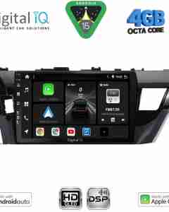 DIGITAL IQ BXF 6714_CPAA (10inc) MULTIMEDIA TABLET for TOYOTA COROLLA mod. 2013-2016