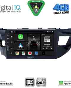 DIGITAL IQ BXF 6714MD_CPAA (10inc) MULTIMEDIA TABLET for TOYOTA COROLLA mod. 2013-2016