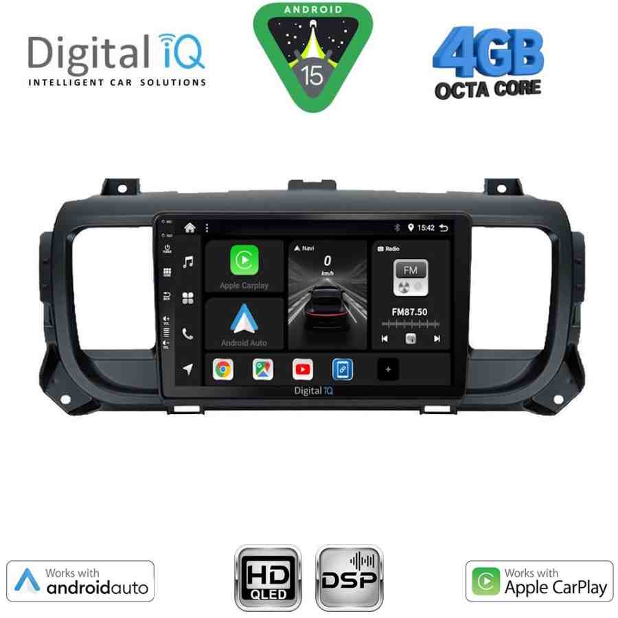 DIGITAL IQ BXF 6729_CPAA (9inc) MULTIMEDIA TABLET for CITROEN JUMPY-SPACETOURER – PEUGEOT EXPERT-TRAVELLER – TOYOTA PROACE mod. 2016-2026