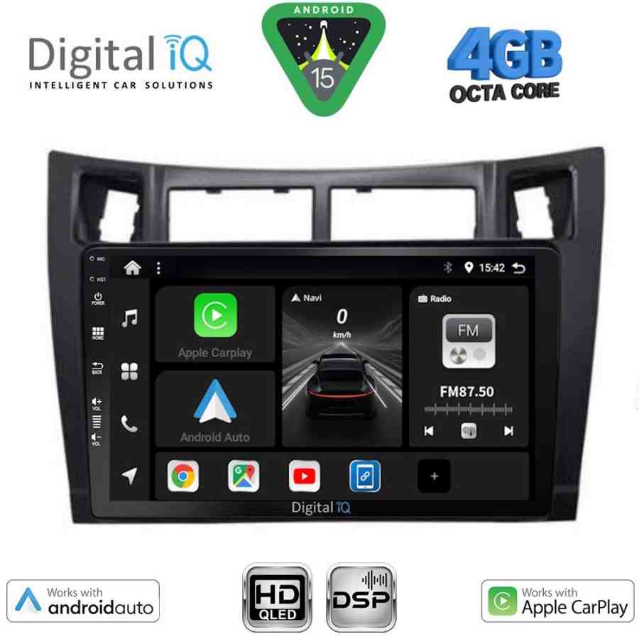 DIGITAL IQ BXF 6736_CPAA (9inc) MULTIMEDIA TABLET for TOYOTA YARIS mod. 2006-2011