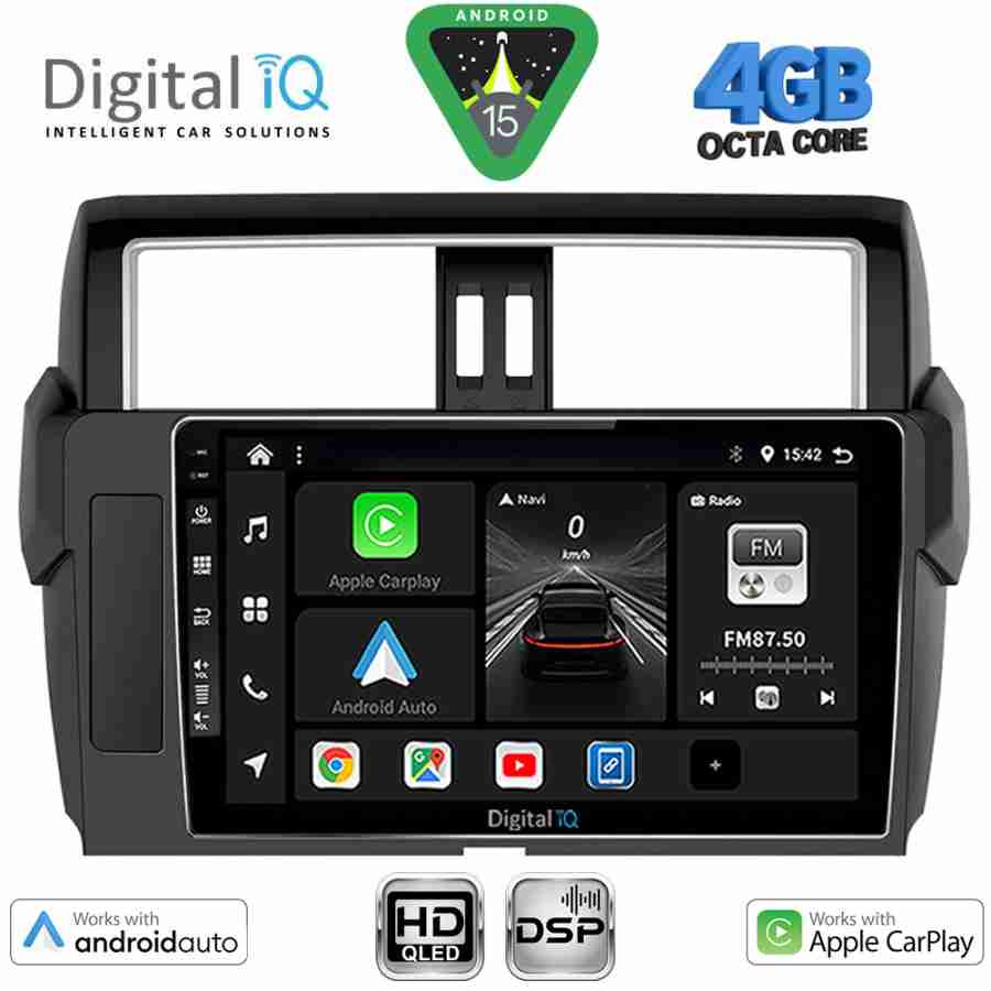 DIGITAL IQ BXF 6777_CPAA (10inc) MULTIMEDIA TABLET for TOYOTA PRADO mod. 2014-2017