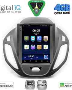 DIGITAL IQ BXF 6880_CPAA TESLA STYLE for FORD TOURNEO COURIER mod. 2014-2024