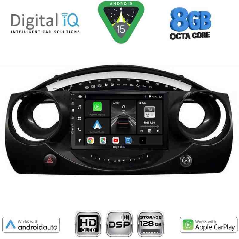 DIGITAL IQ BXF 7063_CPAA (9inc) MULTIMEDIA TABLET for MINI COOPER (R50-R52-R53) mod. 2000-2006