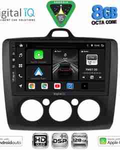 DIGITAL IQ BXF 7156BL_CPAA A/C (9inc) MULTIMEDIA TABLET for FORD FOCUS mod. 2005-2012 (BLACK)