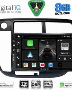 DIGITAL IQ BXF 7186_CPAA CLIMA (9inc) MULTIMEDIA TABLET for HONDA CIVIC mod. 1995-2001