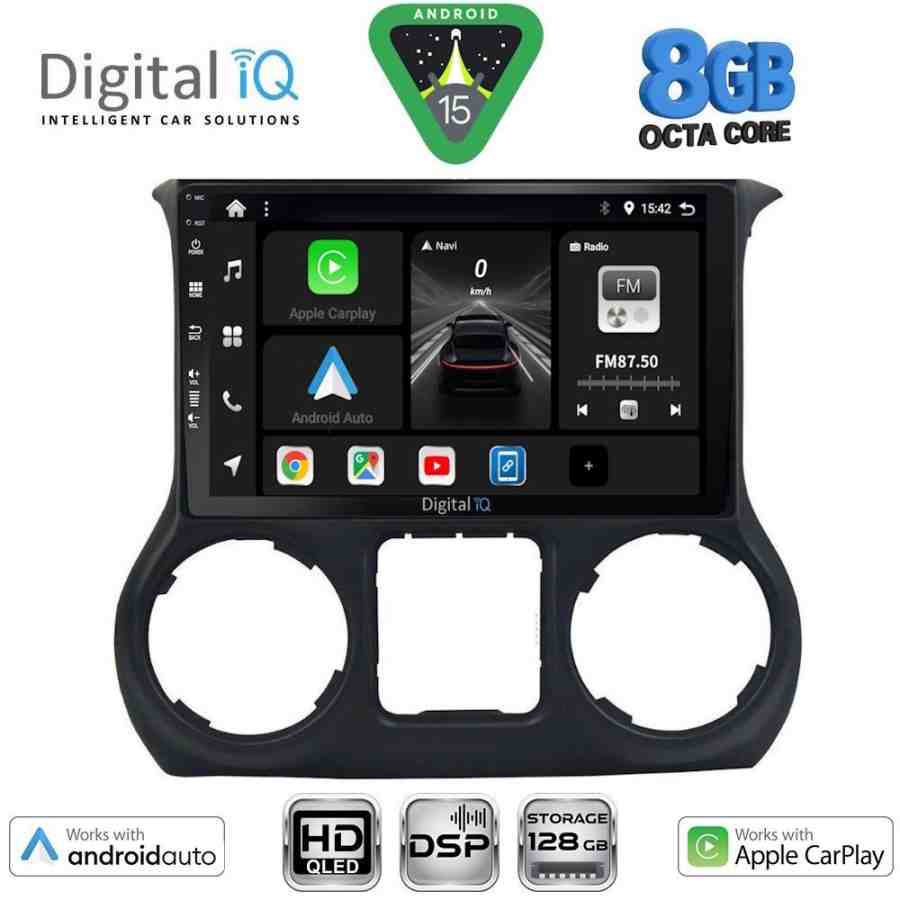 DIGITAL IQ BXF 7295_CPAA (10inc) MULTIMEDIA TABLET for JEEP WRANGLER  mod. 2011-2014