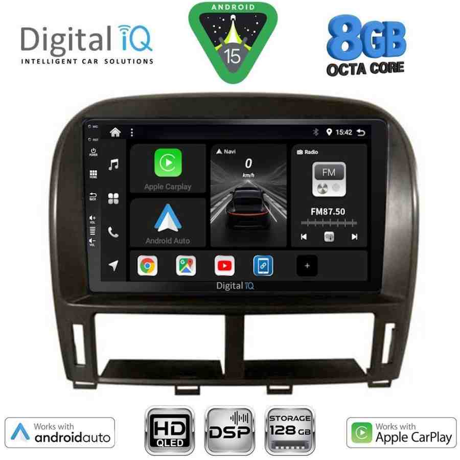 DIGITAL IQ BXF 7343_CPAA (9inc) MULTIMEDIA TABLET for LEXUS LS 430 – XF 430 mod. 2000-2006