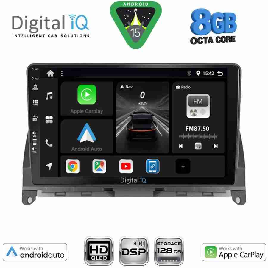 DIGITAL IQ BXF 7405_CPAA (9inc) MULTIMEDIA TABLET for MERCEDES C (W204) mod. 2007-2011
