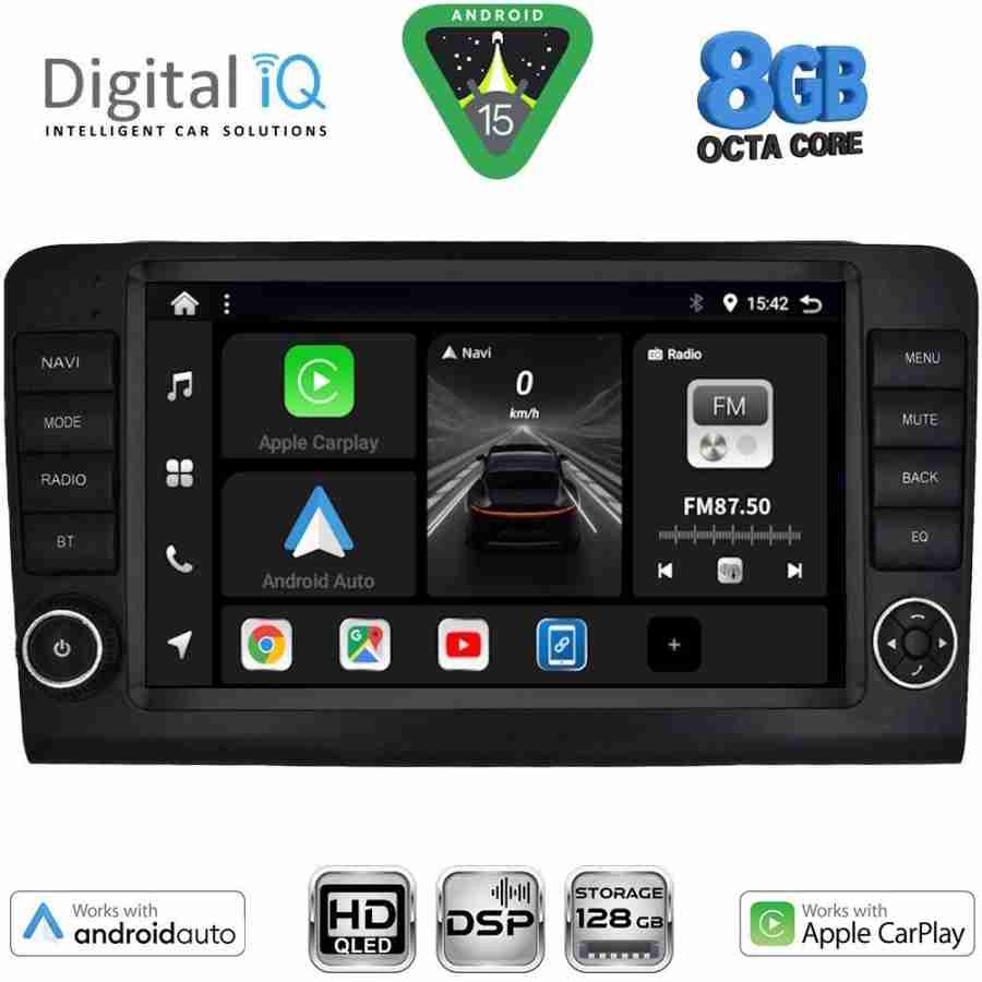 DIGITAL IQ BXF 7416_CPAA (9inc) MULTIMEDIA TABLET for MERCEDES ML (W164) – GL (X164) mod. 2005-2011