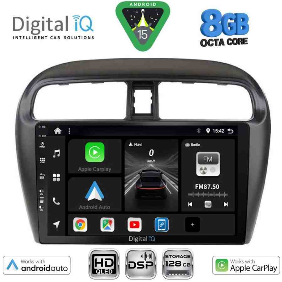 DIGITAL IQ BXF 7448_CPAA (9inc) MULTIMEDIA TABLET for MITSUBISHI SPACESTAR mod. 2013-2020