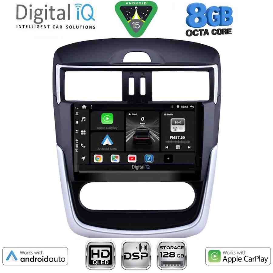 DIGITAL IQ BXF 7465CL_CPAA (10.1inc) MULTIMEDIA TABLET for NISSAN TIIDA mod. 2013-2023 with CLIMA