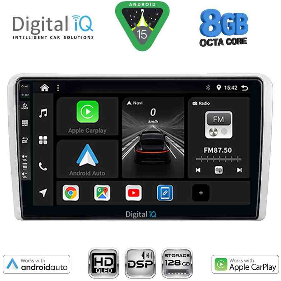 DIGITAL IQ BXF 7481SL_CPAA (9inc) MULTIMEDIA TABLET for OPEL ALL mod. 2004-2014 (SILVER)