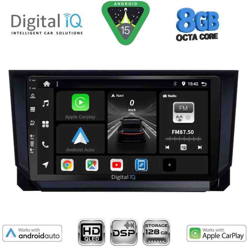 DIGITAL IQ BXF 7573_CPAA (9inc) MULTIMEDIA TABLET for SEAT ARONA - IBIZA mod. 2018-2026