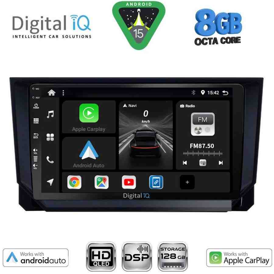 DIGITAL IQ BXF 7573_CPAA (9inc) MULTIMEDIA TABLET for SEAT ARONA - IBIZA mod. 2018-2026