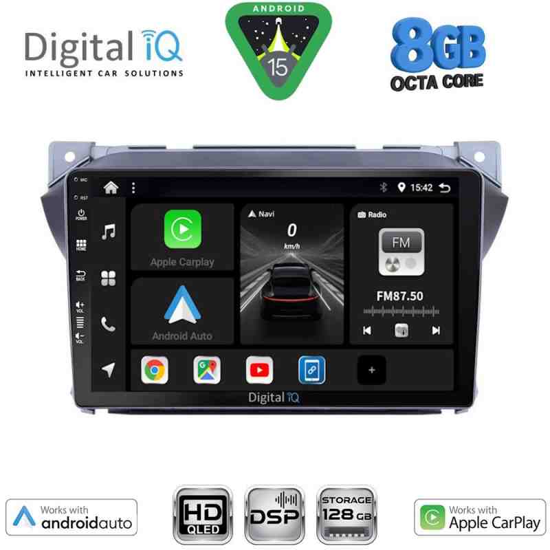 DIGITAL IQ BXF 7670_CPAA (9inc) MULTIMEDIA TABLET for SUZUKI ALTO - NISSAN PIXO mod. 2009-2014