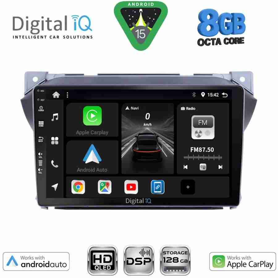 DIGITAL IQ BXF 7670_CPAA (9inc) MULTIMEDIA TABLET for SUZUKI ALTO - NISSAN PIXO mod. 2009-2014