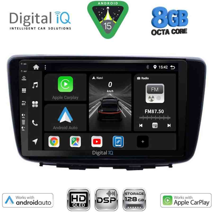 DIGITAL IQ BXF 7672_CPAA (9inc) MULTIMEDIA TABLET for SUZUKI BALENO mod. 2016-2022