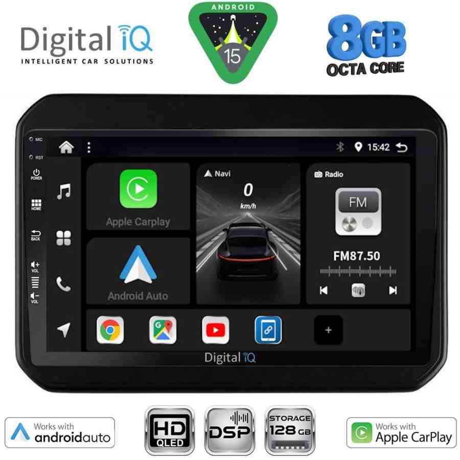 DIGITAL IQ BXF 7676_CPAA (9inc) MULTIMEDIA TABLET for SUZUKI IGNIS mod. 2016-2026