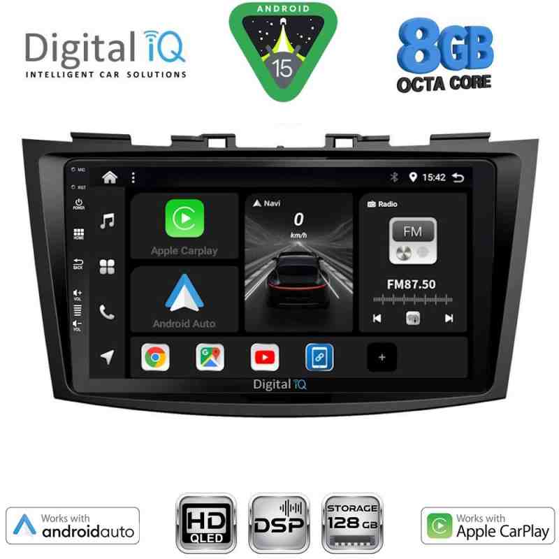 DIGITAL IQ BXF 7685_CPAA (9inc) MULTIMEDIA TABLET for SUZUKI SWIFT mod. 2011-2016
