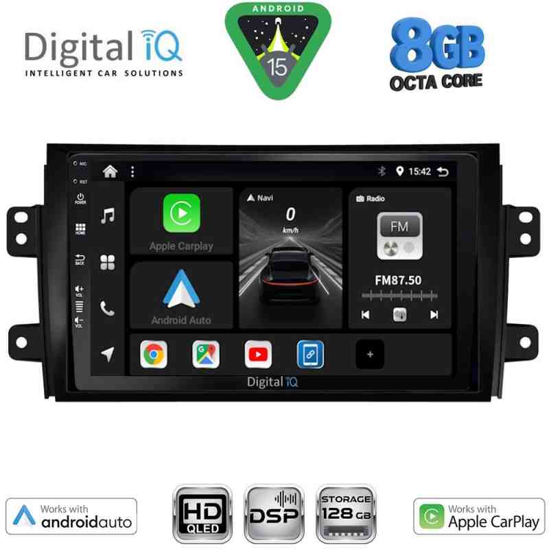 DIGITAL IQ BXF 7688_CPAA (9inc) MULTIMEDIA TABLET for FIAT SEDICI – SUZUKI SX4 mod. 2005-2013