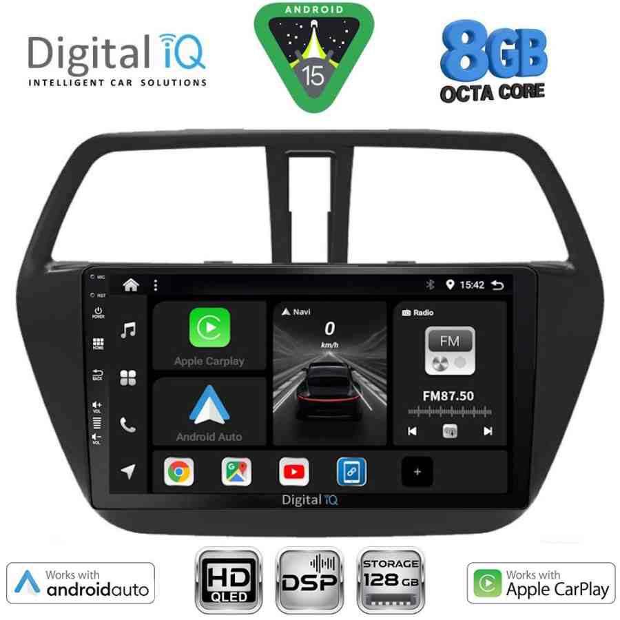 DIGITAL IQ BXF 7689_CPAA (9inc) MULTIMEDIA TABLET for SUZUKI SX4 S-CROSS mod. 2014-2021