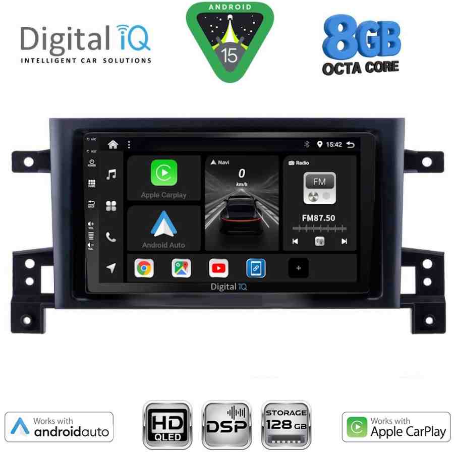 DIGITAL IQ BXF 7696_CPAA (9inc) MULTIMEDIA TABLET for SUZUKI GRAND VITARA mod. 2005-2015
