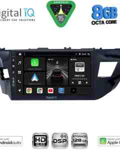 DIGITAL IQ BXF 7714MD_CPAA (10inc) MULTIMEDIA TABLET for TOYOTA COROLLA mod. 2013-2016