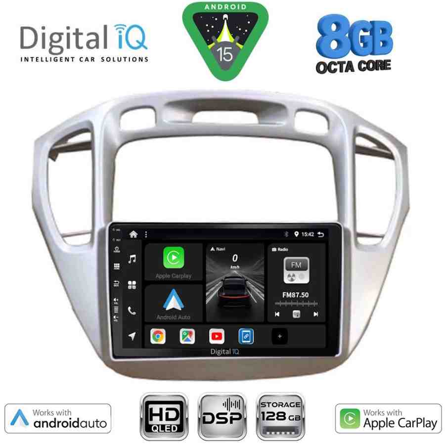 DIGITAL IQ BXF 7718_CPAA (9inc) MULTIMEDIA TABLET for TOYOTA HIGHLANDER mod. 2002-2009