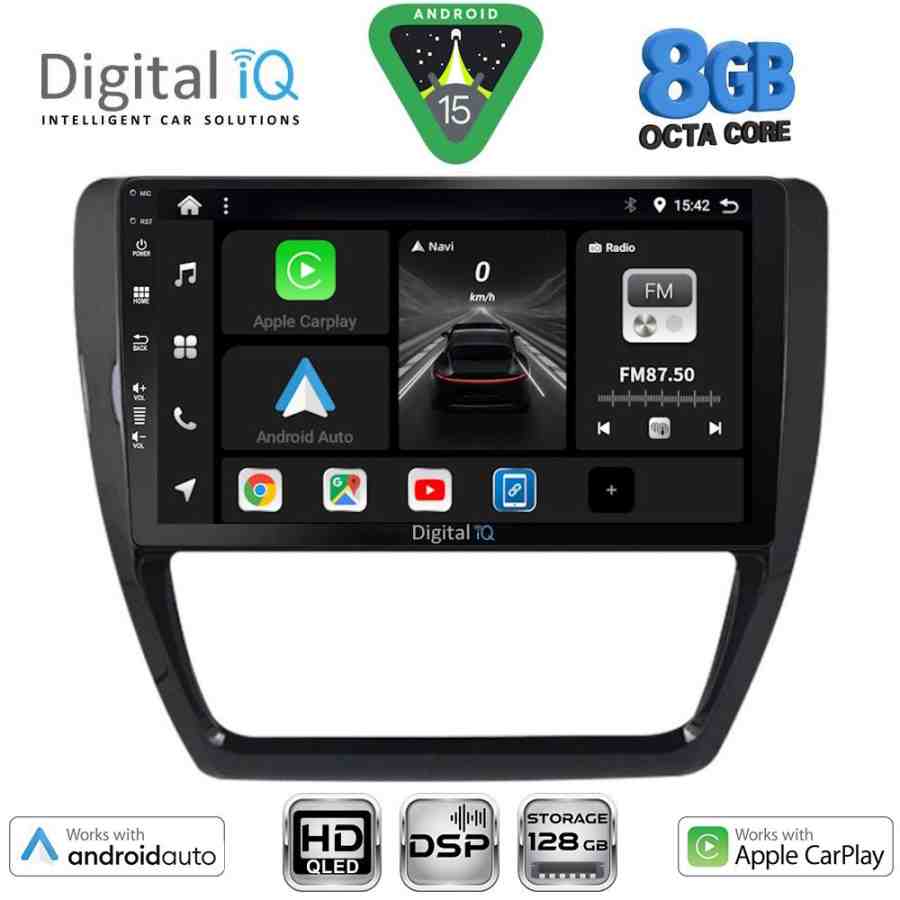 DIGITAL IQ BXF 7741_CPAA (10inc) MULTIMEDIA TABLET for VW JETTA mod. 2010-2016