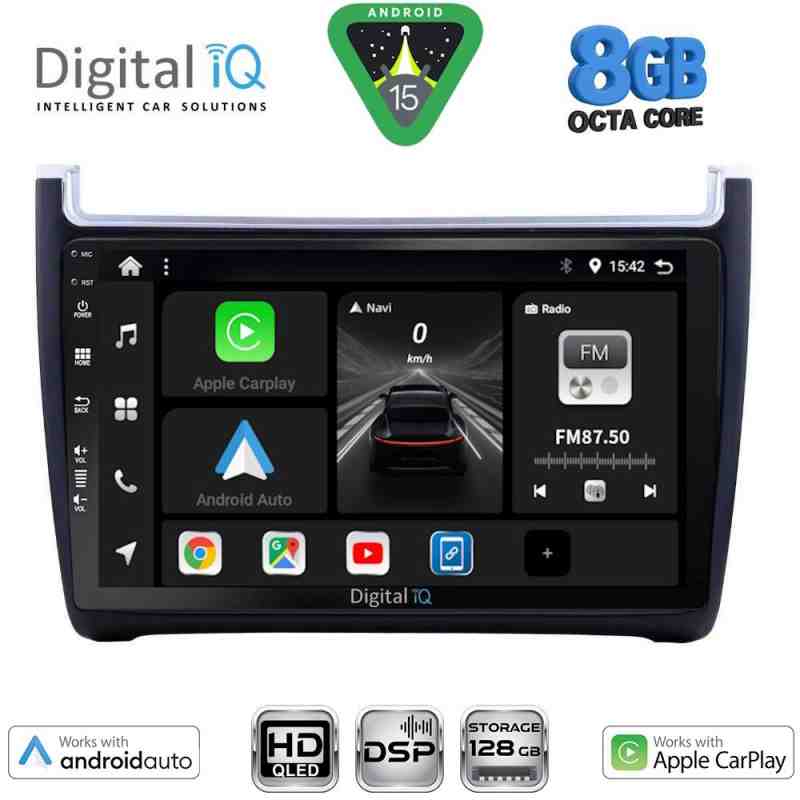 DIGITAL IQ BXF 7757_CPAA (9inc) MULTIMEDIA TABLET for VW POLO mod. 2014-2017