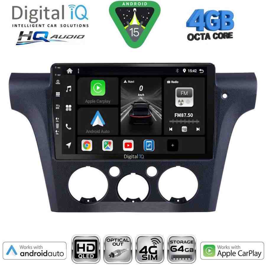 DIGITAL IQ BXK 19441CL_CPAA (9inc) MULTIMEDIA TABLET for MITSUBISHI OUTLANDER mod. 2001-2005 with CLIMA