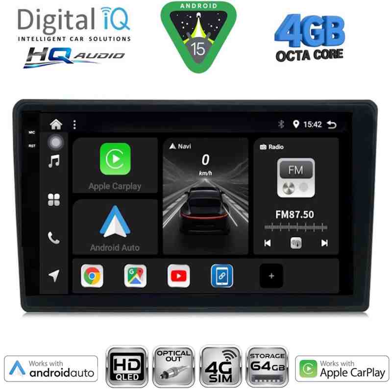 DIGITAL IQ BXK 19020_CPAA (9inc) MULTIMEDIA TABLET for ALFA ROMEO 159 – SPIDER – BRERA mod. 2004-2012